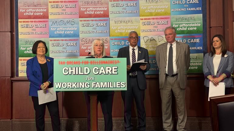 reintroduction of the Child Care for Working Families Act Senator Patty Murray (D-WA) and Representative Bobby Scott (D-VA) 